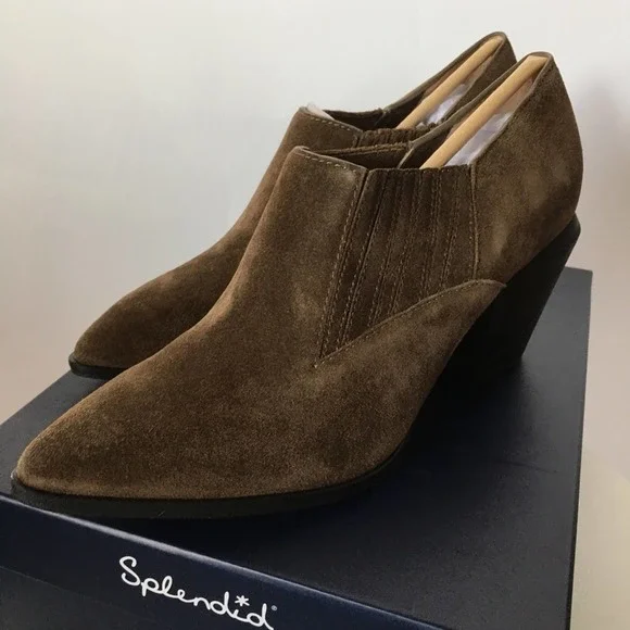 SPLENDID Hertha Suede Ankle Bootie NWT sz 9!!! - Picture 3 of 6